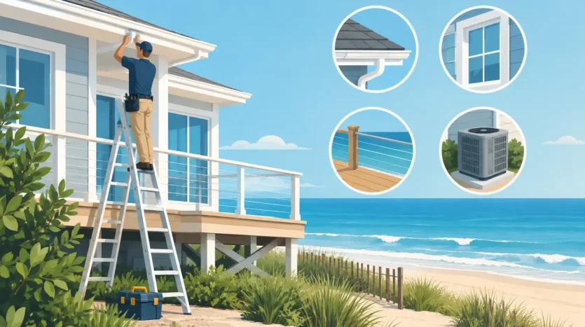 Beachfront Home Maintenance That Protects Value