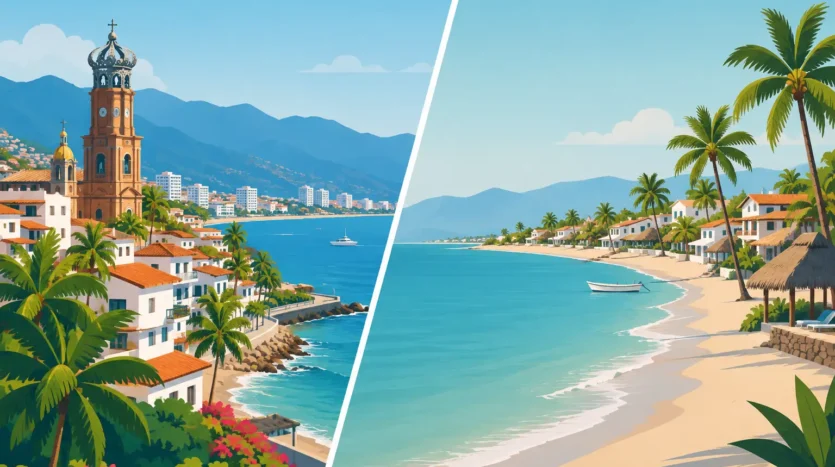 Puerto Vallarta versus Bucerias for Coastal Living